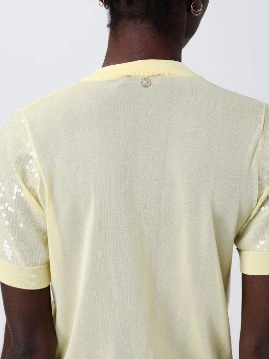 26SS 리우조 스웨터 WA6216MA68R L9051 Yellow - LIU JO