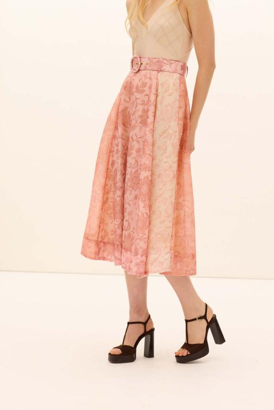  Kate Ford 롱 스커트 케이트 포드 코르베졸로 맥시 스커트 피오니아 - OTHER BRANDS