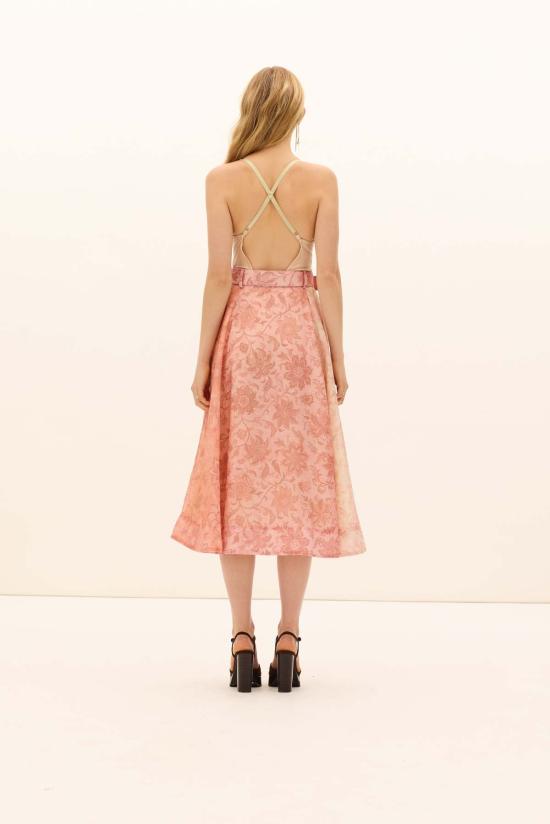  Kate Ford 롱 스커트 케이트 포드 코르베졸로 맥시 스커트 피오니아 - OTHER BRANDS