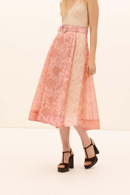  Kate Ford 롱 스커트 케이트 포드 코르베졸로 맥시 스커트 피오니아