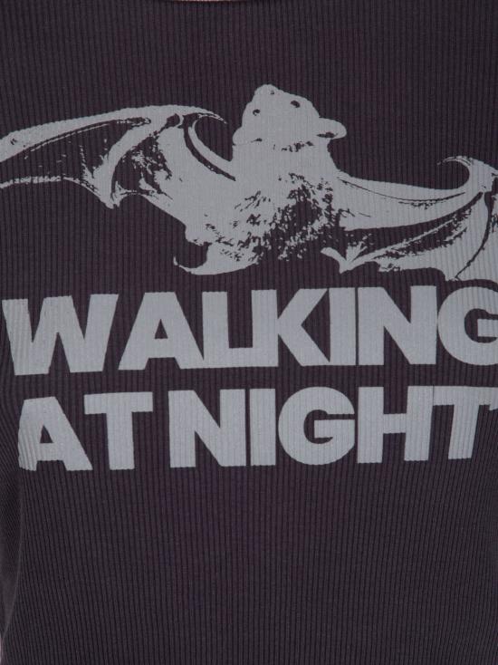 26SS 로아 반팔 티셔츠 YBWW017JY06BLK0020 WASHED BLACK DOM - ROA