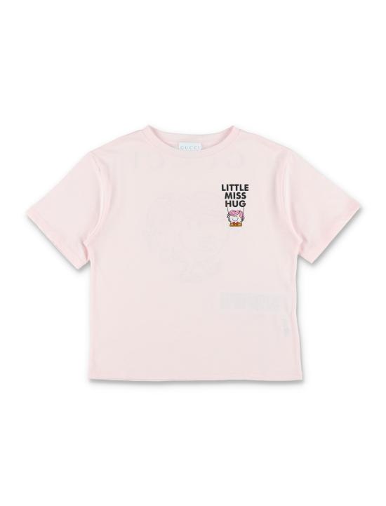 26SS [키즈] 구찌 티셔츠 835229XJHRD 5907 PALE PINK