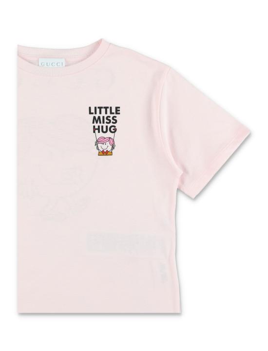 26SS [키즈] 구찌 티셔츠 835229XJHRD 5907 PALE PINK - GUCCI