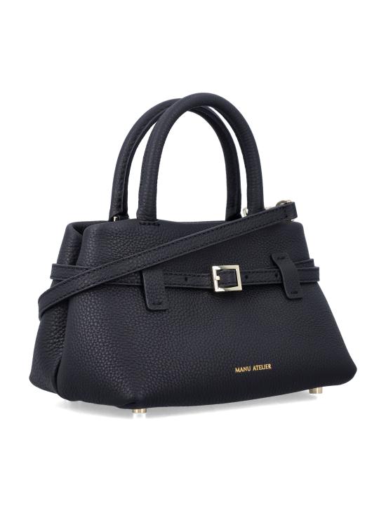 26FW 마누아뜰리에 토트백 2024389 BLACK Nero - MANU ATELIER