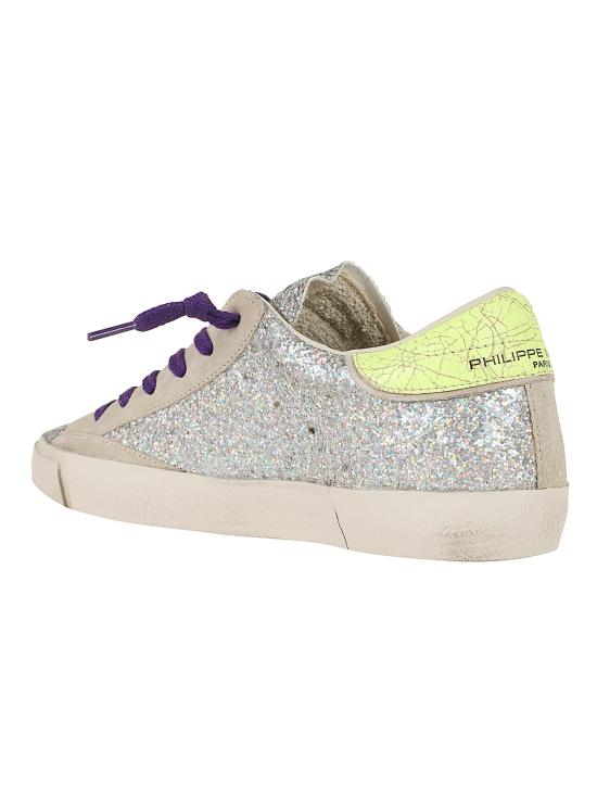 26SS 필립모델 스니커즈 PRLD GG07 GG07 GLITTER ARGENT - PHILIPPE MODEL
