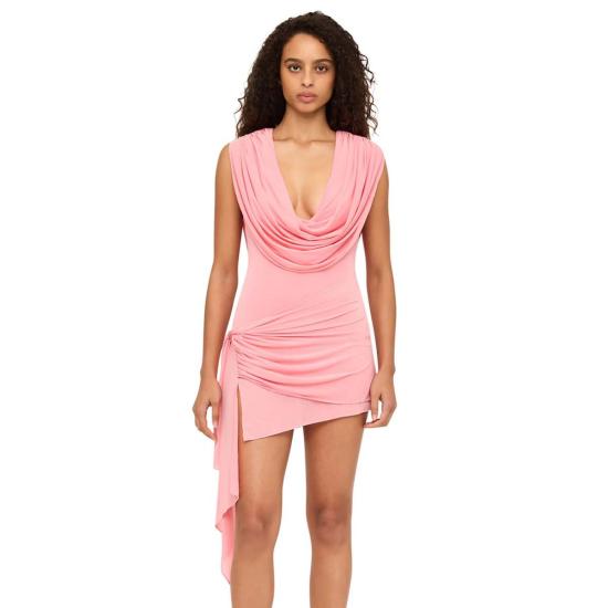  론니 코보 숏 원피스 로니 코보 나니타 드레스 블러쉬