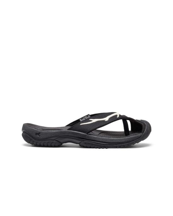  KEEN X SOUTH2 WEST8 뮬/슬리퍼 Keen X South2 West8 Waimea H2 사슴뿔 자수  블랙