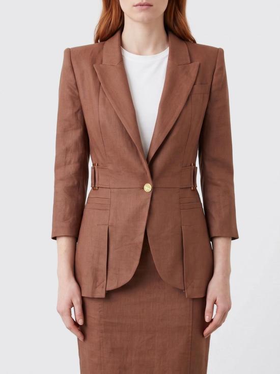 26SS 엘리자베타프랜치 수트 자켓 GI23662E2 600 Brown