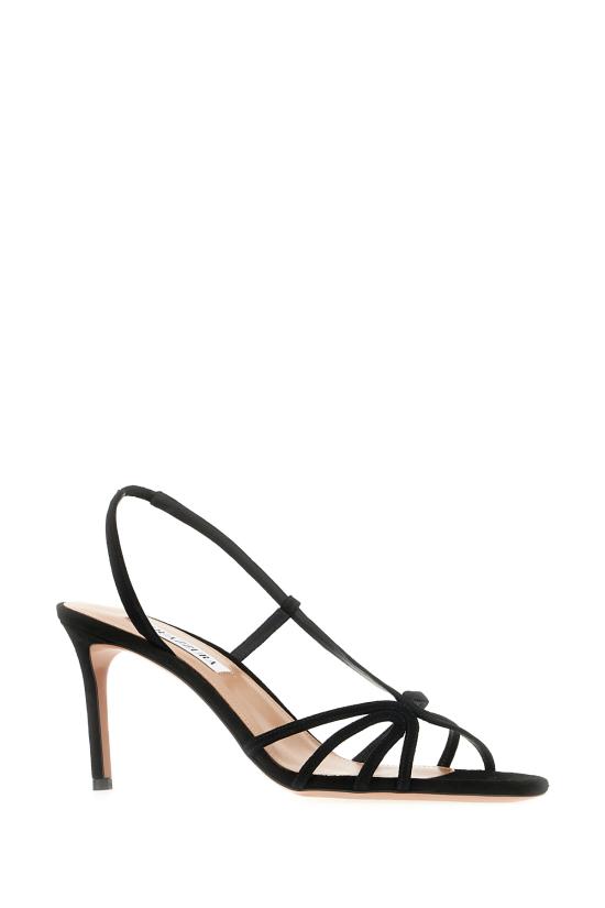 26SS 아쿠아주라 샌들 TTMMIDS1SUE 000 BLACK - AQUAZZURA