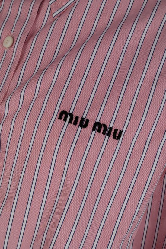 26SS 미우미우 셔츠 MK2007180U F0028 Rosa - MIU MIU