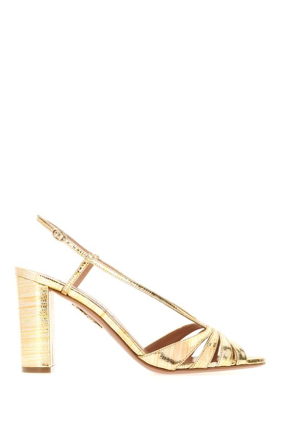 26SS 아쿠아주라 샌들 AEEMIDS1LCN MTD MULTI GOLD