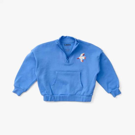  [키즈] Lewis 풀오버 루이스 아동용 쿼터집 스웨트셔츠 - OTHER BRANDS