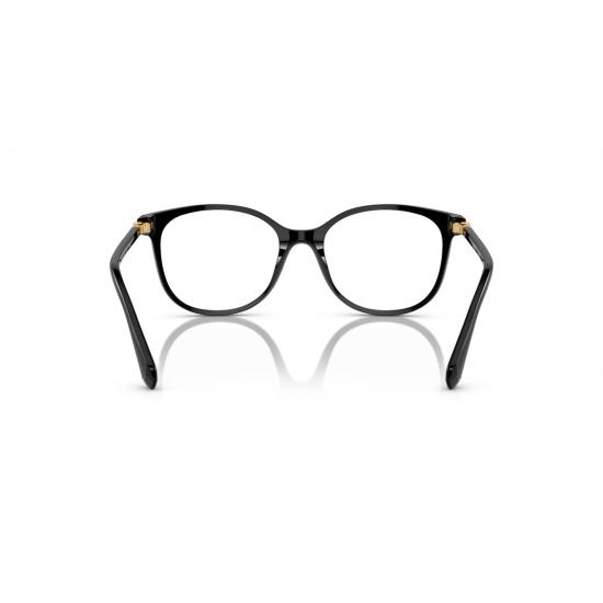 26SS 스와로브스키 안경 0Sk2002 골드 액센트가 있는 둥근 사각형 프레임 안경 - SWAROVSKI