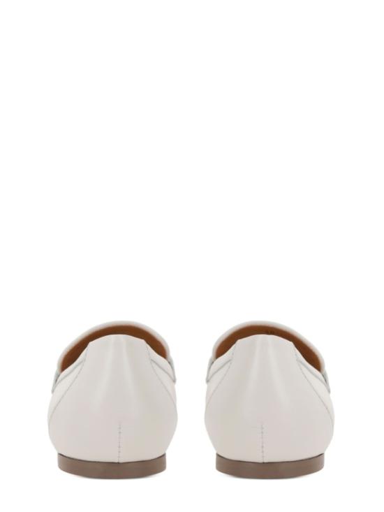  토즈 카프스킨 레더 로퍼 XXW79A0JE50 SMXB015 White - TODS