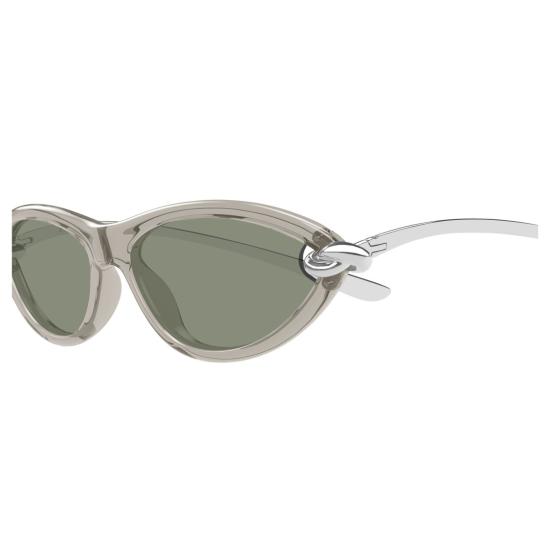  보테가베네타 선글라스 Bv1390s 반투명 토프 컬러 캣아이  (실버 매듭 디테일) - BOTTEGA VENETA