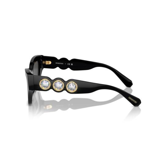 26SS 스와로브스키 선글라스 0Sk6021 크리스탈 장식 캣아이 - SWAROVSKI