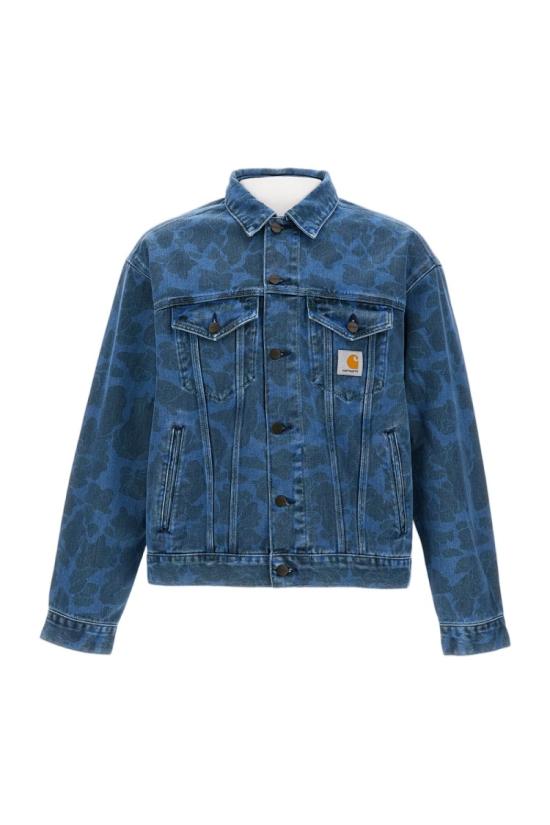 25FW 칼하트 WIP 데님 자켓 I0337662I235 Blue