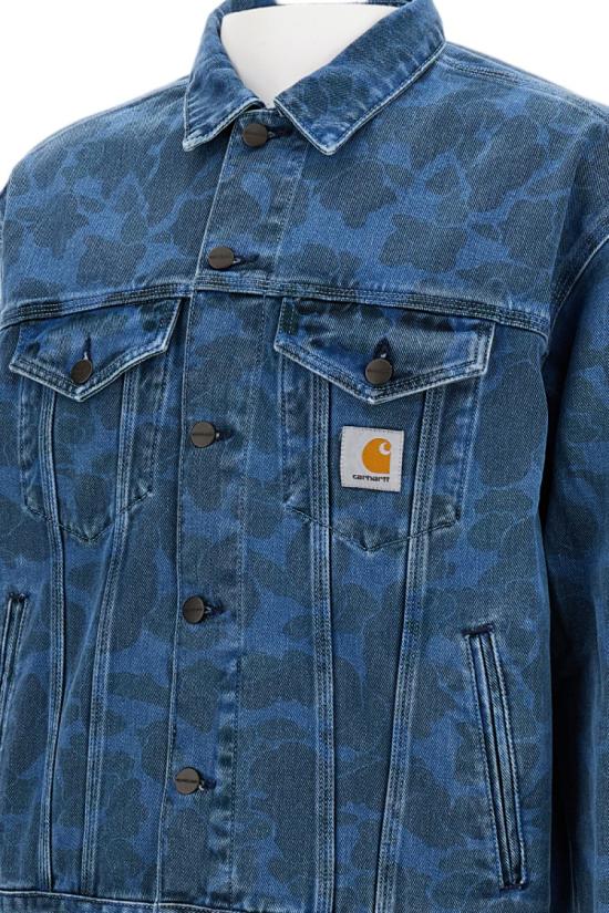 25FW 칼하트 WIP 데님 자켓 I0337662I235 Blue - CARHARTT WIP