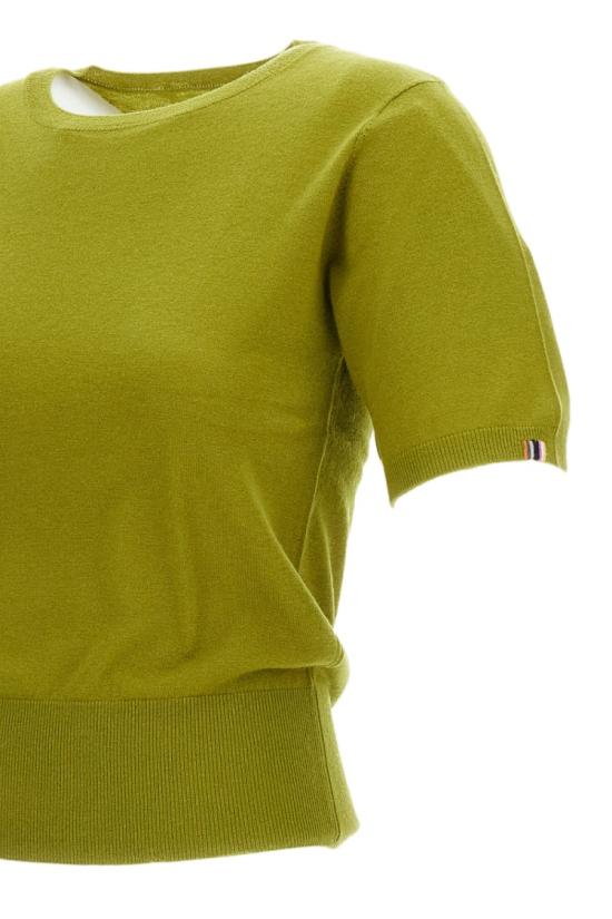 26SS 익스트림캐시미어 반팔 티셔츠 41621118TU05GRASS Green - EXTREME CASHMERE