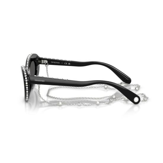 26SS 스와로브스키 선글라스 0Sk6061u 크리스탈 장식 캣아이 - SWAROVSKI
