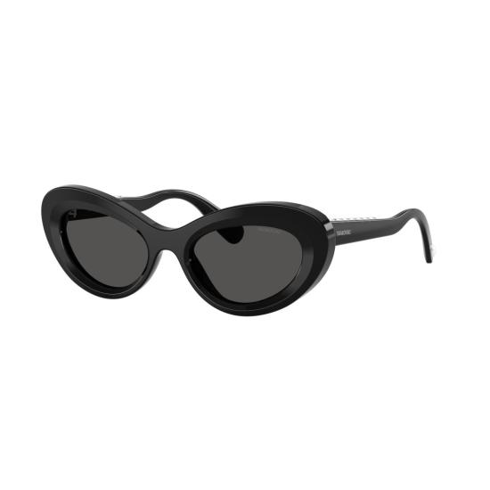 26SS 스와로브스키 선글라스 0Sk6061u 캣아이  (유광 블랙 프레임) - SWAROVSKI