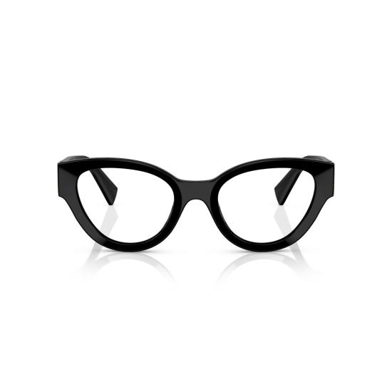 26SS 미우미우 안경 0Mu 01Vv 캣아이  (골드톤 로고 디테일)