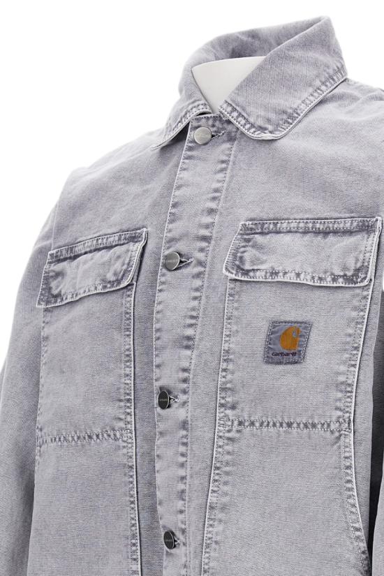 25FW 칼하트 WIP OG 아크틱 디어본 캔버스 12온즈 자켓 I035817895F Grey - CARHARTT WIP