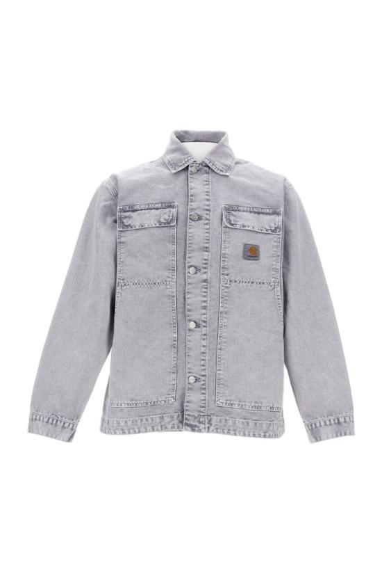 25FW 칼하트 WIP OG 아크틱 디어본 캔버스 12온즈 자켓 I035817895F Grey