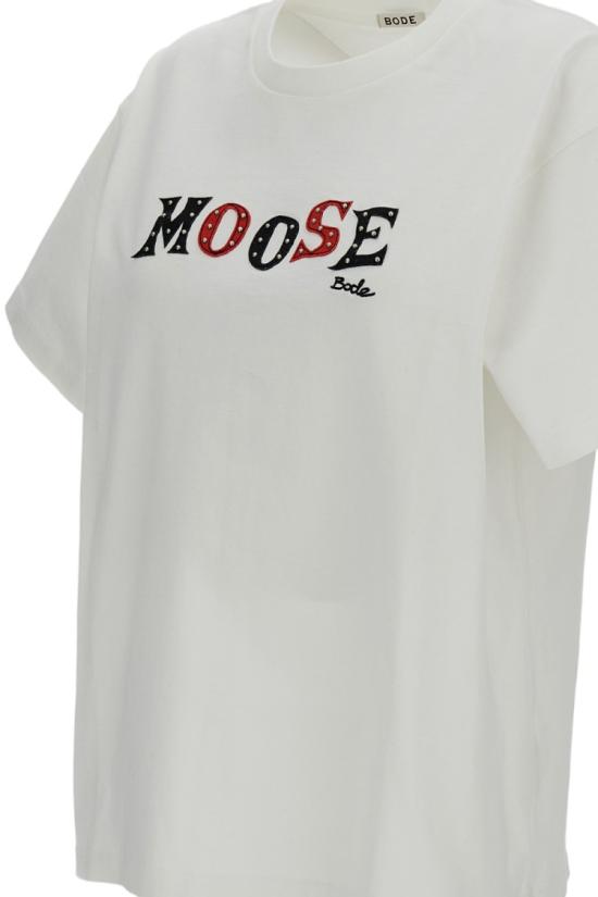 26SS 보디 반팔 티셔츠 MRS26CS006CREAM White - BODE