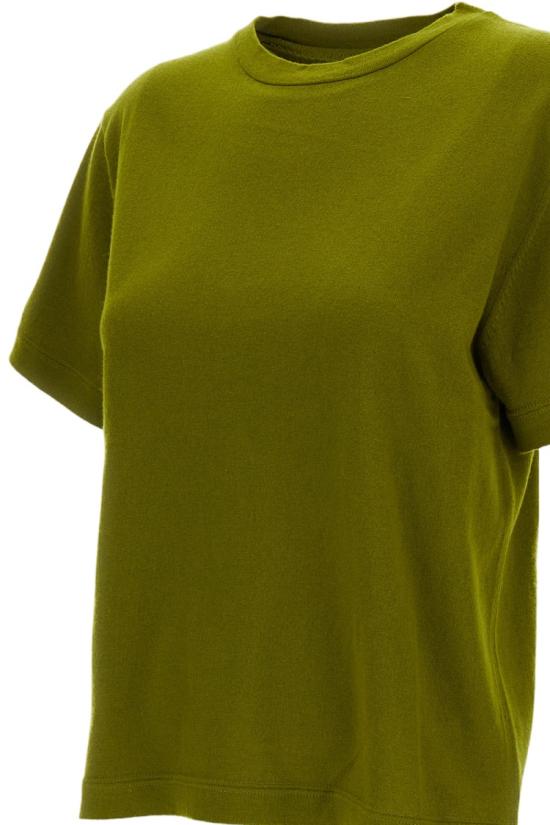 26SS 익스트림캐시미어 반팔 티셔츠 26821111TU05GRASS Green - EXTREME CASHMERE