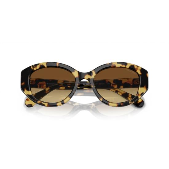 26SS 스와로브스키 선글라스 0Sk6005 캣아이  (호피무늬 프레임) - SWAROVSKI