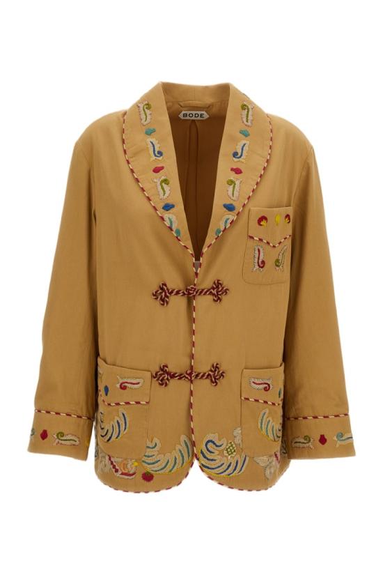 26SS 보디 자켓 MRS26JA008MULTI Brown