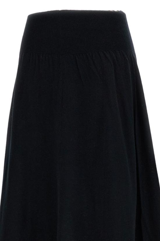 26SS 익스트림캐시미어 롱 스커트 47017418TU08RAVEN Black - EXTREME CASHMERE