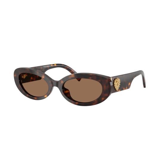 26SS 돌체앤가바나 선글라스 0Dg4537 호피무늬 타원형  (골드 하트 엠블럼 포함) - DOLCE & GABBANA