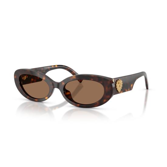 26SS 돌체앤가바나 선글라스 0Dg4537 호피무늬 타원형  (골드 하트 엠블럼 포함) - DOLCE & GABBANA
