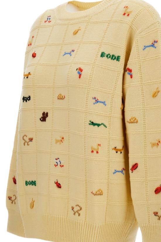 26SS 보디 스웨터 MRS26KT018CREAM Neutrals - BODE