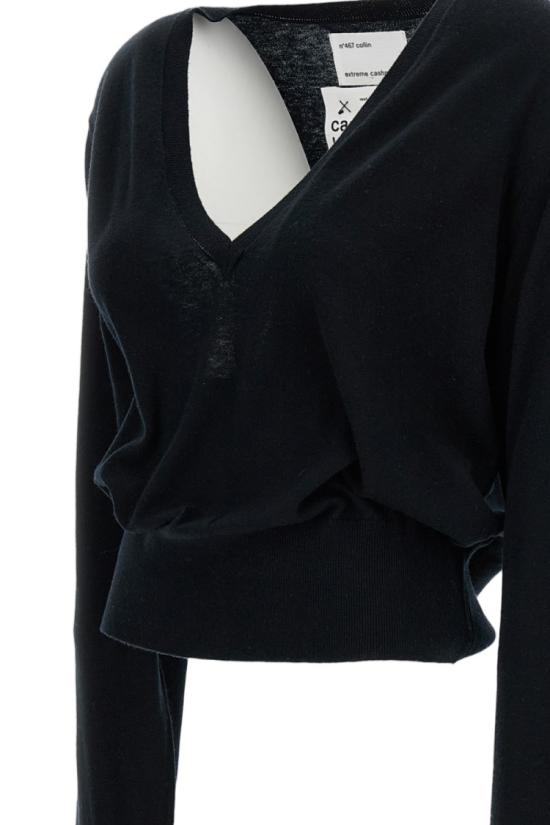 26SS 익스트림캐시미어 스웨터 46717418TU01RAVEN Black - EXTREME CASHMERE