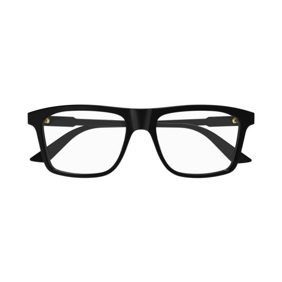 25FW 구찌 안경 GG1820O 메탈릭 액센트가 돋보이는 볼드한 직사각형 프레임