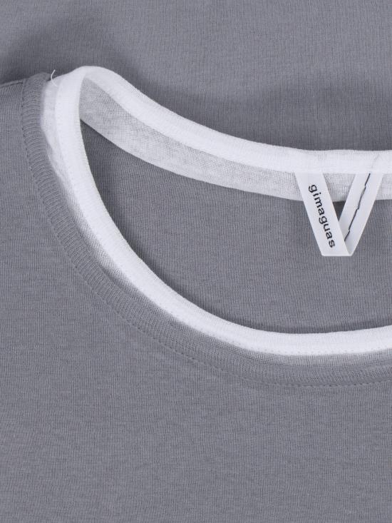 26SS 기마구아스 긴팔 티셔츠 GEMMA TOP GREY DOM - GIMAGUAS