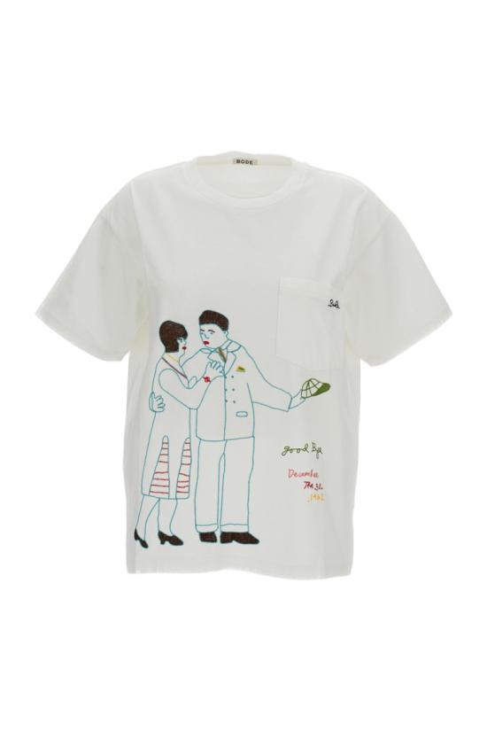 26SS 보디 반팔 티셔츠 MRS26CS013CREAM White