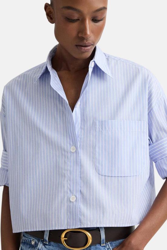  티더블유피 셔츠 Twp Next Ex 크롭 셔츠 - TWP