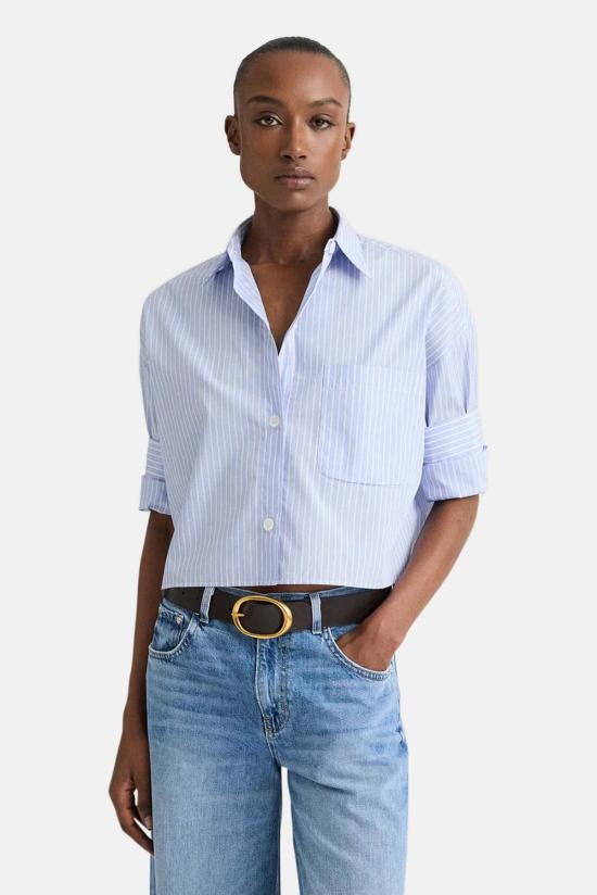  티더블유피 셔츠 Twp Next Ex 크롭 셔츠