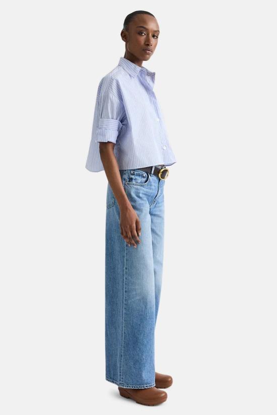  티더블유피 셔츠 Twp Next Ex 크롭 셔츠 - TWP