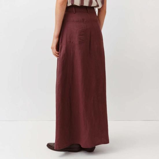  디에가 롱 스커트 자코모  플럼 - DIEGA