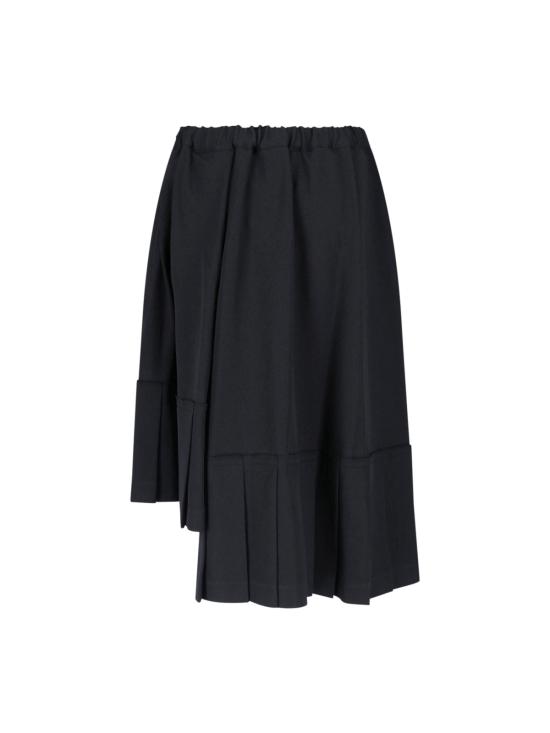 25FW 꼼데가르송 미디 스커트 RP S005 W25 1 Black - COMME DES GARCONS
