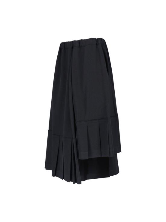 25FW 꼼데가르송 미디 스커트 RP S005 W25 1 Black - COMME DES GARCONS