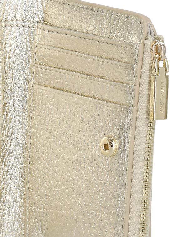 26SS 코치넬리 지갑 E2MW511D101 METALLIC SOFTJ84 Oro - COCCINELLE