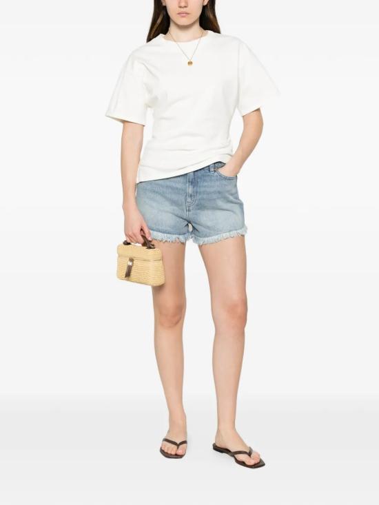 26SS 마이클 코어스 데님 숏팬츠 MS900MLAA908 Denim - MICHAEL KORS