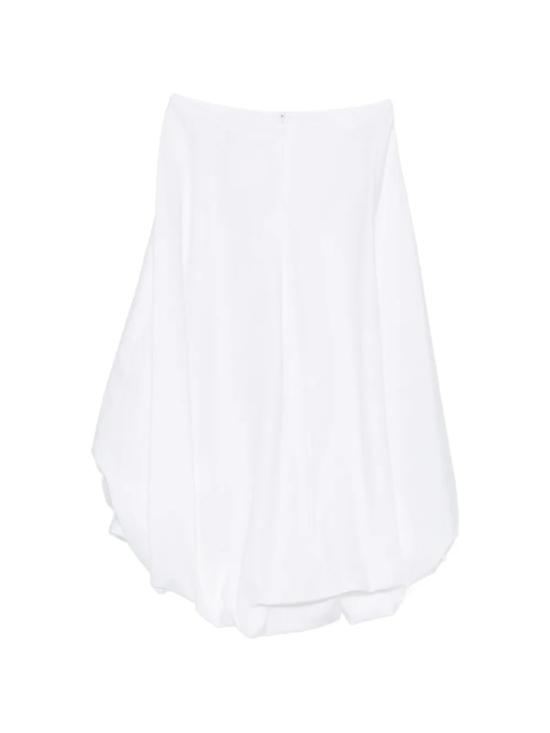 26SS 로에 미디 스커트 41932206100 White - ROHE
