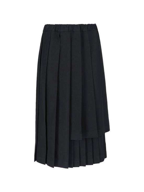 25FW 꼼데가르송 미디 스커트 RP S010 W25 Black